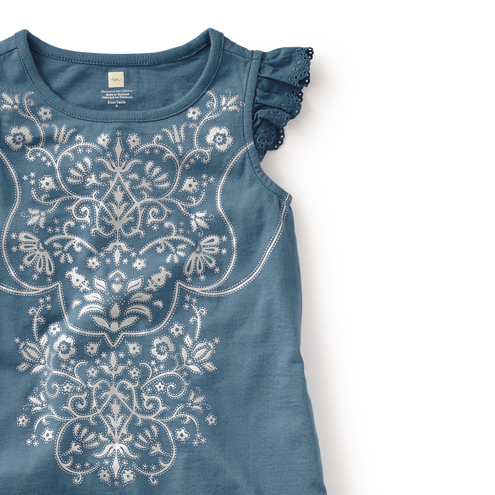 Venetian Metallic Dress